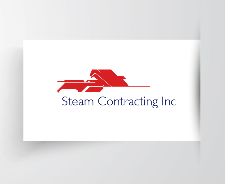 Steam Contracting Logo