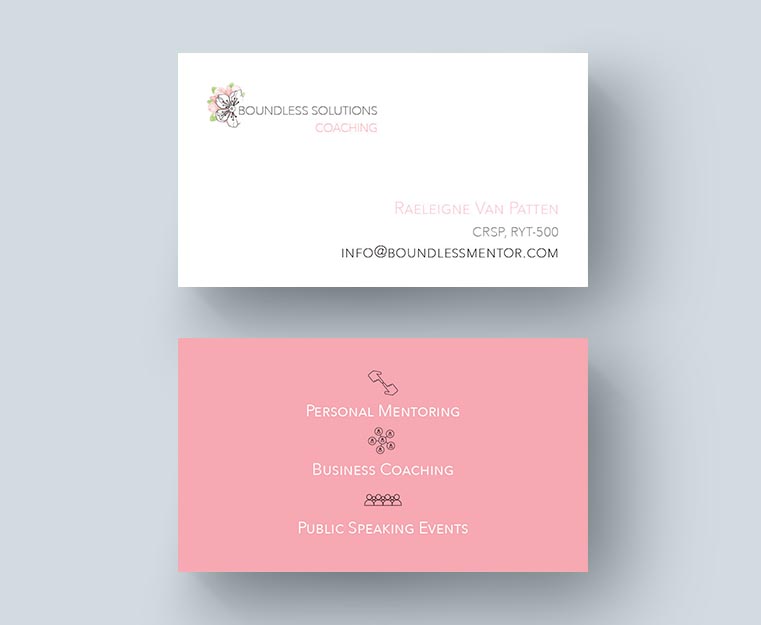 Boundless Solutions Coaching Business Card