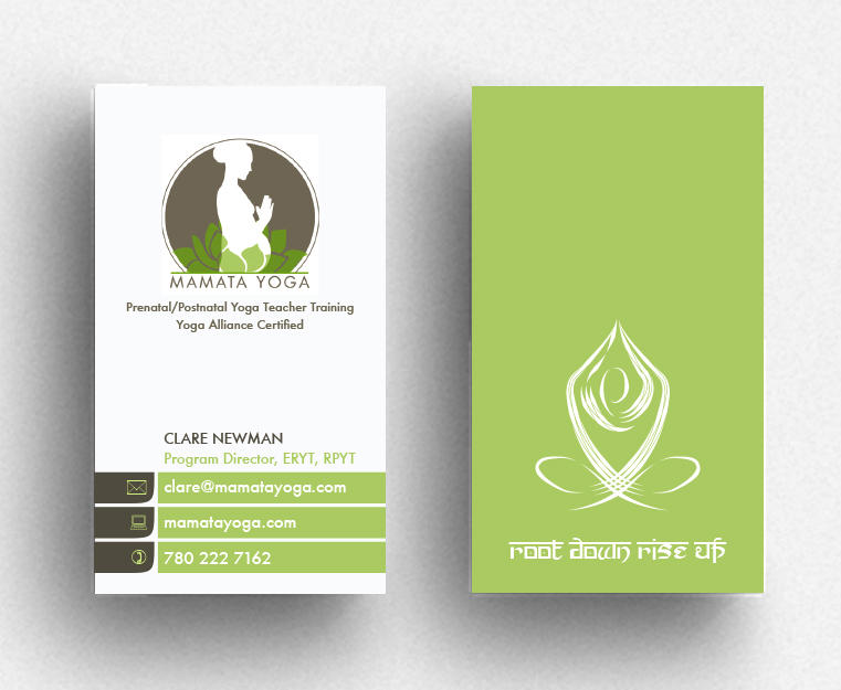 Mamata Yoga Business Card