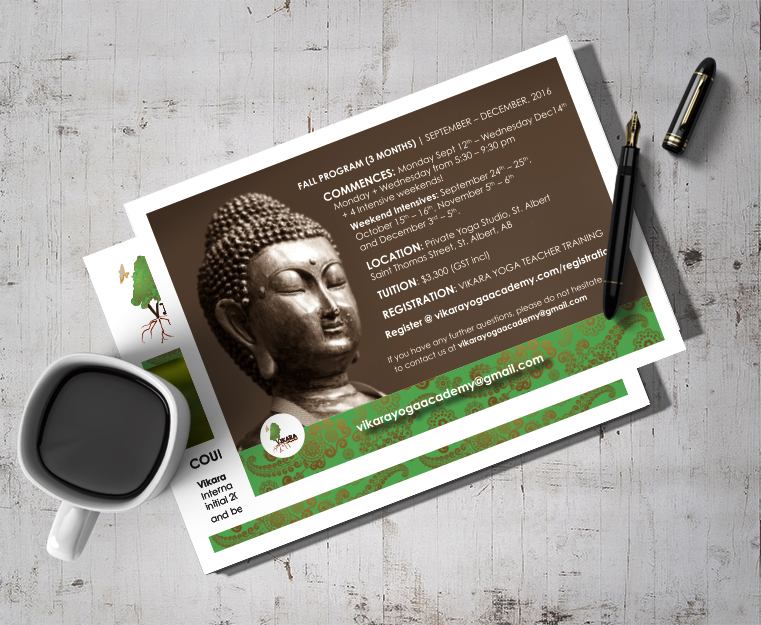 Vikara Yoga Academy Post Card